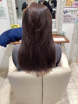 美容室ノア 自然なストレート縮毛矯正