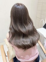 20代30代40代 イルミナカラー アッシュ グレーベージュ 艶カラー