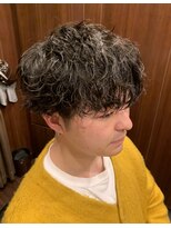 プレミアムバーバー 新宿店(PREMIUM BARBER produce by HIRO GINZA)&nbsp;スパイラルパーマ