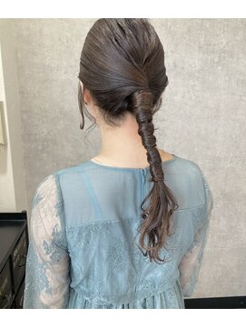 ヘアーワークス ボナ(HAIR WORKS bona.) 簡単ヘアセット♪31