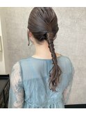 簡単ヘアセット♪31