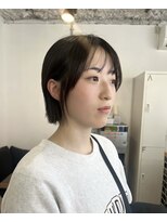 ロアヘアーコーディネート 京都駅前店(LoRE hair coordinate) シンプルだけどこなれ感たっぷりのミニボブ