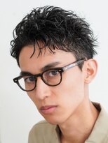 フィフス(fifth) スパイキーショートパーマツイストスパイラルパーマビジネスヘア