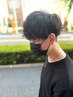 【ノーマルパーマ】＋メンズカット￥13200<理容室>西川口メンズパーマバーバー