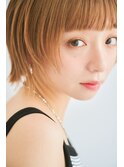 顔まわりレイヤー×ぷつっとボブ