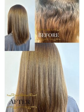 チェルモ 桜木町(CHELUMO) 強めの癖も綺麗なストレートに縮毛矯正