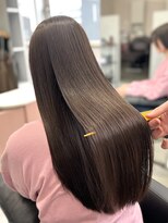 ジエクトカナウ 大阪梅田店(The Ect canow) 縮毛矯正／髪質改善／レイヤーロング／ロングヘア／顔周りカット