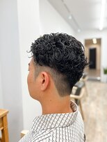 セイドット フクオカ(Say.FUKUOKA)&nbsp;【メンズ★大名】毛流れパーマ×ビジネスマン×刈り上げ×眉毛