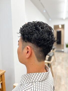 セイドット フクオカ(Say.FUKUOKA) 【メンズ★大名】毛流れパーマ×ビジネスマン×刈り上げ×眉毛