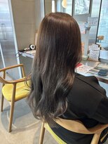 オーガニック リブ 川越(organic+live)&nbsp;20代30代グレージュ髪質改善カラー韓国ヘア透明感