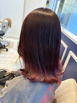 アンソル オブ リシェール(N'SOL of RICHAIR) イメチェン/ホワイトブロンド/外ハネボブ/美髪/南越谷