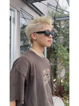 グラムアッシュ(GLAM ASH) ハイトーンスパイキーショート