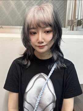 ヴェルデ(Verde) ホワイトデザイン ルーツカラー ホワイトブラック デザイン