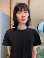 ドゥーア 代官山(Door) #ニュアンスパーマ#ブルーブラック#ニュアンスデザイン
