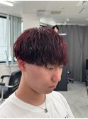 波巻きパーマ/スパイラル/ツイスパ/メンズサロン/メンズ/波巻き