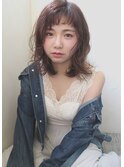 ゆるふわミディアム/透明感カラー