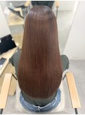艶グレージュ_ハッシュカットフルバング