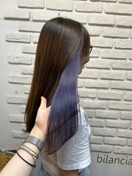 ビランチェ 池袋(bilancia) ラベンダー/ラベンダーブルー/イヤリングカラー