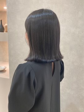 ヴィサージュアクト(VISAGE a.c.t) 暗髪透明感カラー【ダークグレージュ】