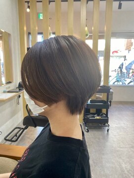 ベリテツー 京成大久保(verite2) 前下がりショートボブ丸みショート/アースカラー/30代40代50代