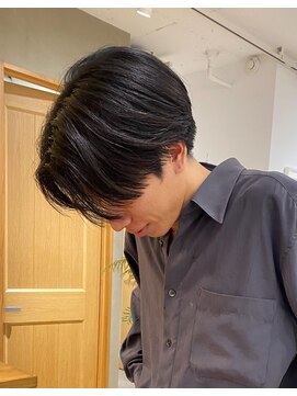 ローレン(LOREN) ベリーショート/ダークアッシュ/ニュアンスパーマ/韓国マッシュ