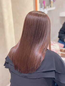 縮毛矯正×髪質改善