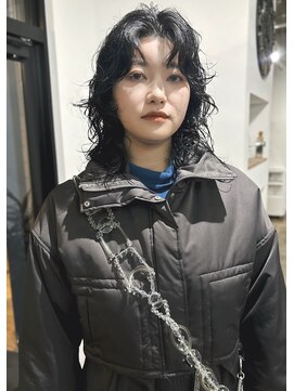 クイン(qin) ウルフマレットパーマ