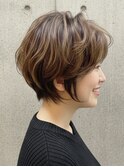 おしゃれな大人のデザインカラー アンブレラカラー ハイライト