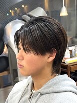 スタジオフォーエイチ(STUDIO 4H)&nbsp;毛流れセンターパート/ラウンドマッシュ/ニュアンスウルフ