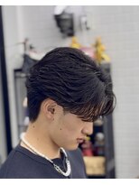 ザ クロー(THE CROW)&nbsp;波巻きツイストスパイラルフェザーパーマニュアンスパーマ