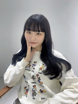 エンバイユアーズ 飯田橋店(eN° by youres) 韓国風美髪ブルー♪