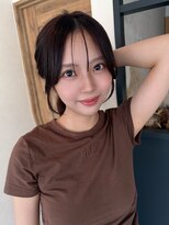 エトワ 中央店(etoi) 大分ハッシュカット胸上鎖骨下ミディアムレイヤースタイルかるめ
