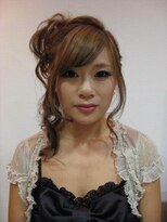 ジェイブルーヘアー 霞ヶ関(J.BLUE HAIR)&nbsp;編み込みパーティーアップ