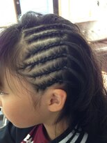 ココエ ヘアアンドリラックス(cocoe Hair&Relax)&nbsp;コーンロウ×アイロンカール