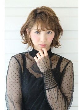 サンクチュアリー ウィズ コネクト(Sanctuary with connect) sanctuary☆大人のスウィートフリルボブスタイル☆30代40代50代