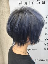 スプリング 藤沢本町(SPRING)&nbsp;ネイビー×ショートウルフ