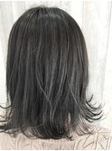 【CIEL原田】切りっぱなしボブ×シルバーグレージュ