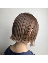 アノネ(anone)&nbsp;艶ボブの淡いピンク系ベージュ