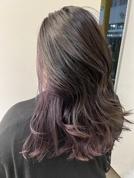 アデプト 金町店(adept) 【adept金町　軽米スタイル】☆インナーラベンダーカラー☆