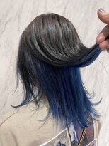 インスヘアー 東加古川店(INCE HAIR) 【INCE HAIR】 ダブルカラー×ブルー