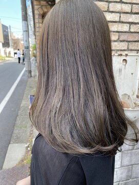 ロイジー(roijir) 【表参道　roijir】オリーブブラウン×アッシュカラー