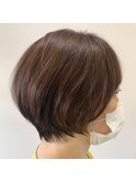 丸み◎20代30代40代50代大人カッコかわいいゆとりショートボブ