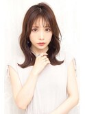 ミディアム/イルミナカラー/パーマ/髪質改善オージュア
