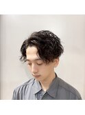 20代30代メンズツイストパーマ束感トラッドオシャレ感ショート