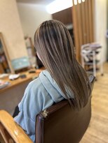 ヘアーコレット(hair Colet)&nbsp;バレイヤージュミルクベージュ