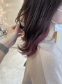 ベルバイヘアスイッチ(by hairswitch)&nbsp;派手になりすぎないナチュラルなイヤリングカラーも大人気です☆