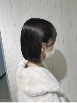 ラ ブランシュ 大宮(La Blanche) 大宮/ロングヘア/グレージュカラー/ボブウルフ/黒髪