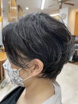ヘアーメイク シャンプー(hair make shampoo) パーマ風ショートスタイル