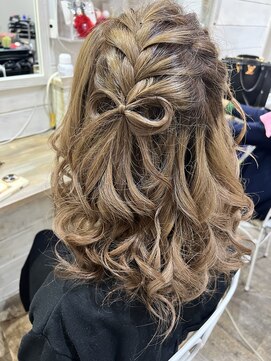 アチーブ 姫路店(Achieve) ハーフツイン(リボン)