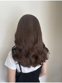 ブラウンベージュカラー